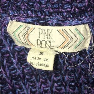 Pink Rose sweater